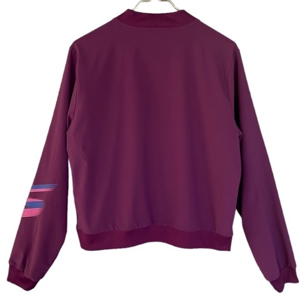 Skechers Burgundy Mammoth Reversible Bomber Jacket - Picture 8 of 10
